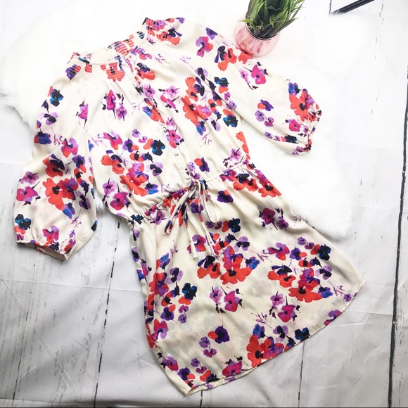 Kensie Dresses & Skirts - Kensie | Floral Tie Dress